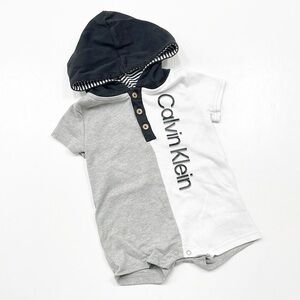 Calvin Klein baby boys romper